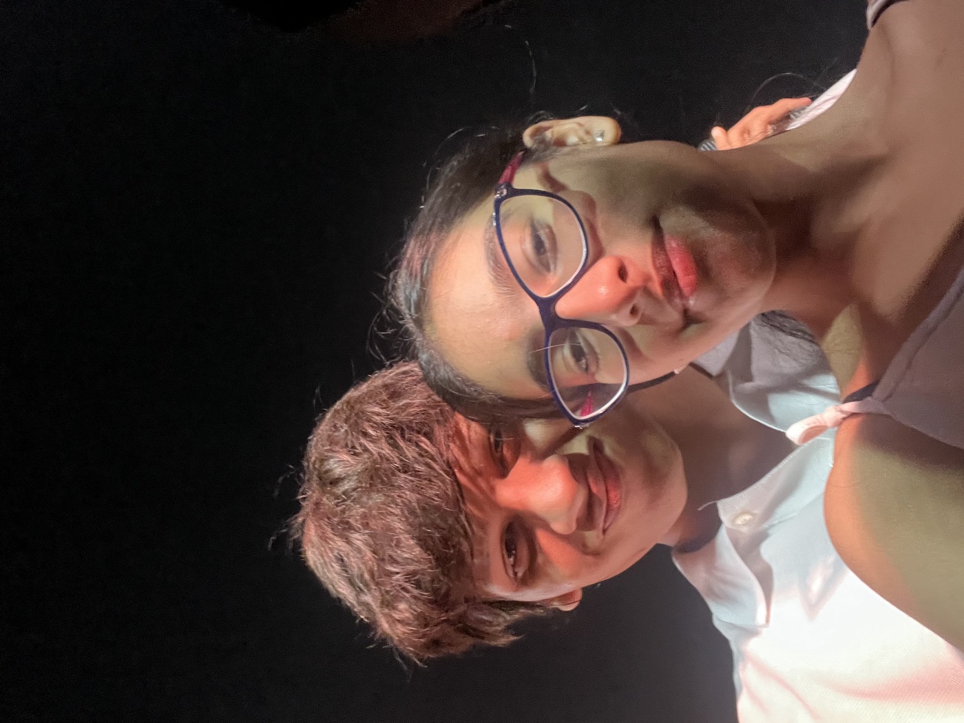 At a concert together