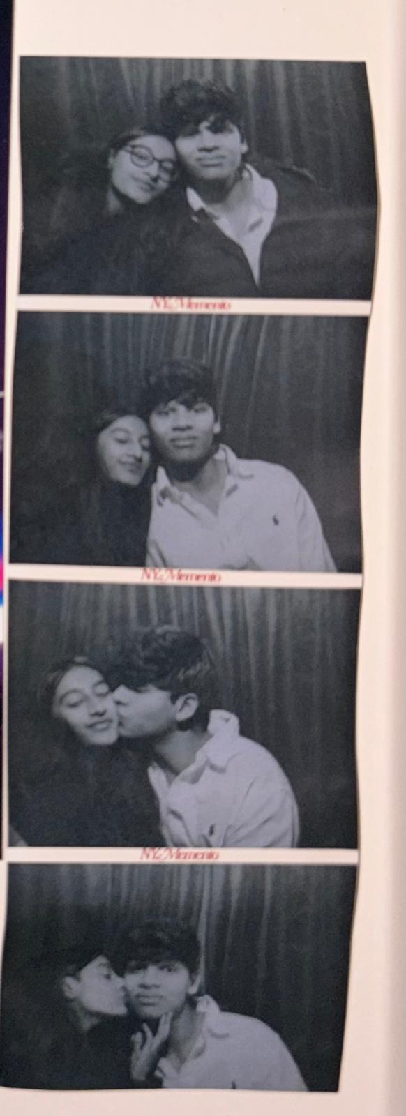our photobooth strip